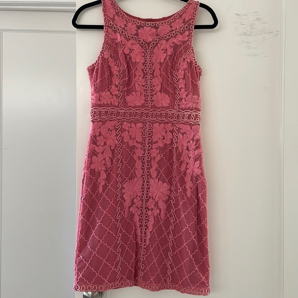 Adrianna Papell Embroidered Dress - Picture 1 of 6